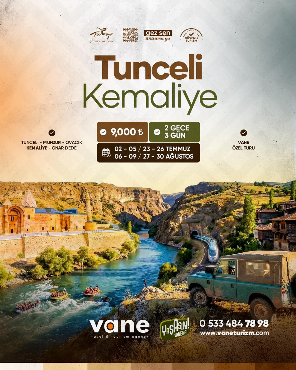 TUNCELİ TURU